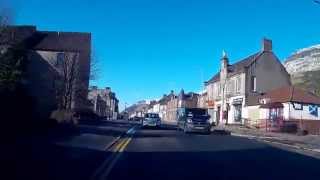 preview picture of video 'Morning Drive Through Alva Clackmannanshire Central Scotland'