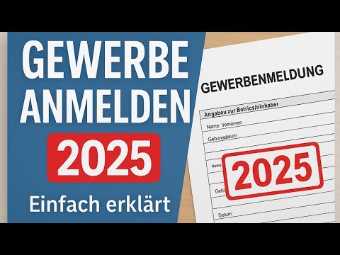 Einzelunternehmen/Gewerbe online anmelden 2025 – So funktioniert’s Schritt für Schritt