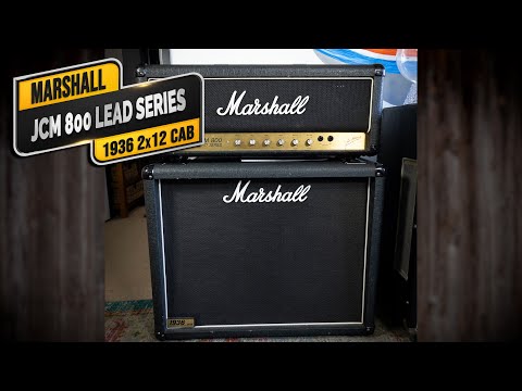 Marshall JCM 900 Lead Series Model 1936 2x12 Cabinet 1990s - Black image 17