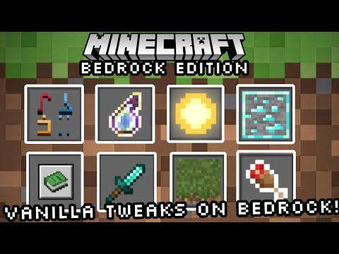 ToughLlama - How to Get Vanilla Tweaks Modpack on Minecraft Bedrock Edition | 1.20