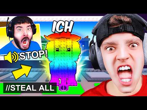 I STREAMSNIPE Flakezc with *SECRET HACKS* in Steal A Brainrot until he FREAKS OUT..😤