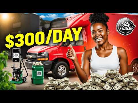 How Americans Are Making $300+ a Day With This Mobile Car Wash Side Hustle