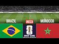 Brazil Vs Morocco I FIFA World Cup 2026 I Full Match Live Streaming I Video Game Simulation