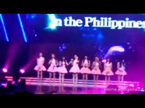 [FANCAM] 150412 Best of Best in the Philippines - SNSD (Talk - Cut)