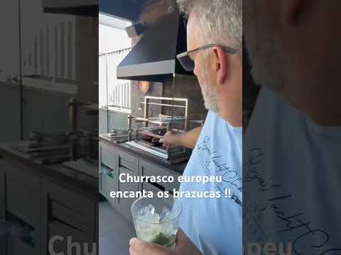 Prefeito de Cantanhede ensina brasileiros a fazer um bom churrasco.