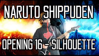 Naruto Shippuden OP 16 Silhouette シルエット - GUITAR COVER - KANA-BOON ナルト- 疾風伝