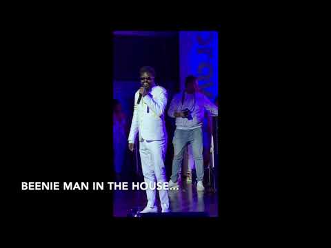 Beenie Man and DJ Bravo in Trinidad. All White Party