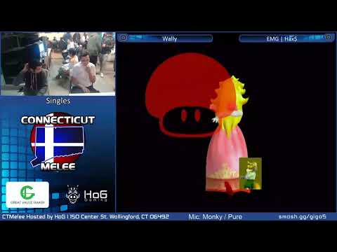 GIGAHOG #5 Wally (Peach) vs EMG | Hax$ (Fox)