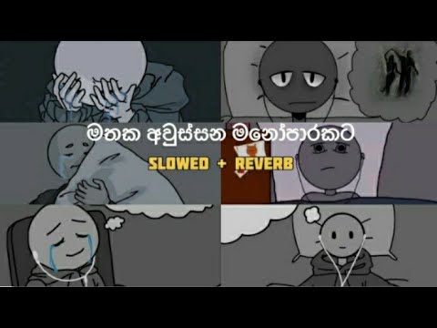 මතක අවුස්සන මනෝපාරකට | Slowed and Reverb Songs | manoparakata sindu