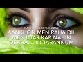 Gazal Of Bashir Badr Aankhon Men Raha Dil In Tarannum Lyrics By Marz
