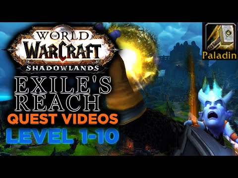 New Exile's Reach Level 1-10 Experience (Paladin) | Shadowlands Alpha| Blizzplanet