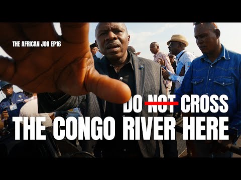 Die berüchtigte Überquerung des Kongo-Flusses zwischen Brazzaville und Kinshasa | The African Job...