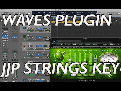 WAVES JJP STRINGS KEYS PLUGIN test and review