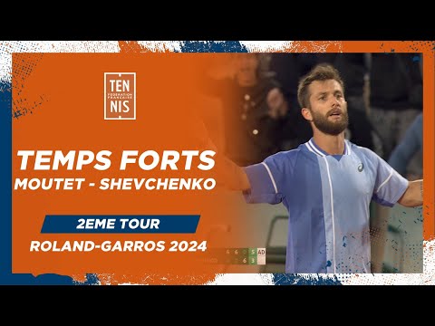 Corentin Moutet vs Alexander Shevchenko - Temps Forts | Roland-Garros 2024 | FFT