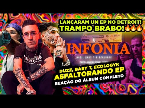 TRAMPO PESADO!!! DUZZ, BABY T E ECOLOGYK - ASFALTORANDO EP [REAÇÃO ÁLBUM COMPLETO]