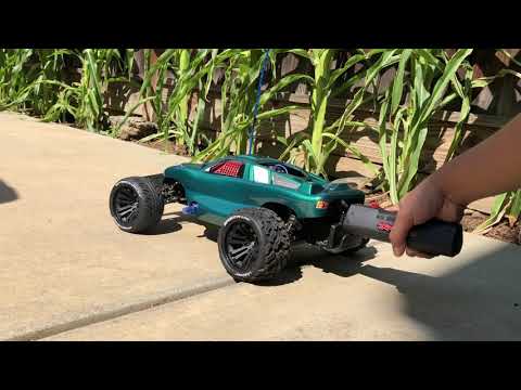 Custom Traxxas Nitro Rustler 3.3 Afternoon Run