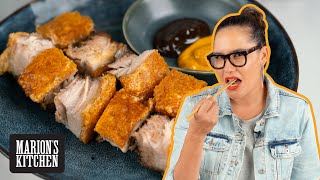 How To Make the CRISPIEST Chinese Roast Pork Belly TODAY...no overnight salting! | Marion