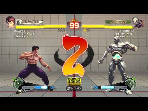 Ryukichikun [Feilong] vs Id POONGKO [Seth] SSF4 Arcade Edition