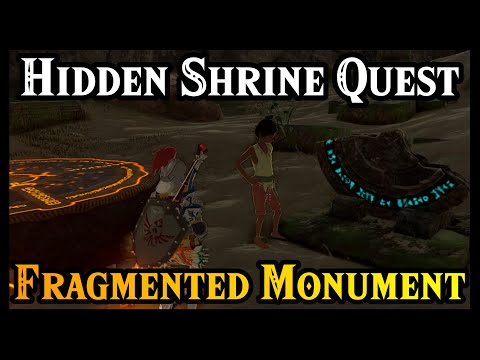 A Fragmented Monument Hidden Shrine Quest Walkthrough - The Legend of Zelda Breath of the Wild