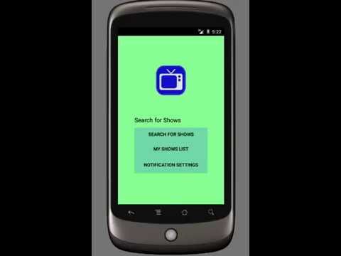 Team Getflix TVShowNotifier Demonstration