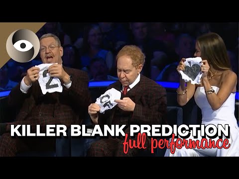 "it is really a great trick"- Penn | Killer Blank Prediction by Adrian Vega | full performance