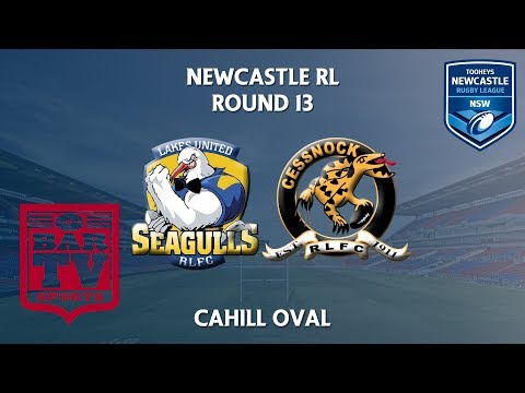 2018 Newcastle RL 1st Grade Round 13 - Lakes United Seagulls v Cessnock Goannas