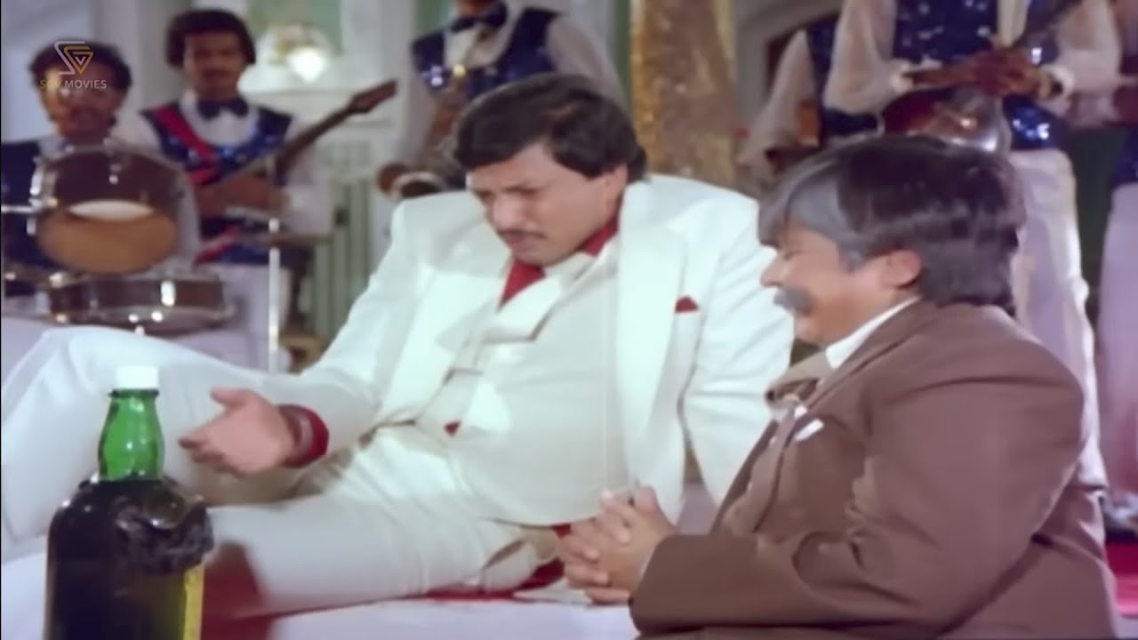 ಕುಡುಕ ವಿಷ್ಣುವರ್ಧನ್ Birthdayಗೆ ಎಣ್ಣೆ ಬಾಟಲ್ ಗಿಫ್ಟ್ ಕೊಟ್ಟ ಕುಳ್ಳ  | Nee Thanda Kanike Movie Part 03