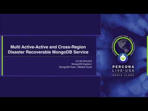 Multi Active Active and disaster recovery with MongoDB database center MongoDB Talks