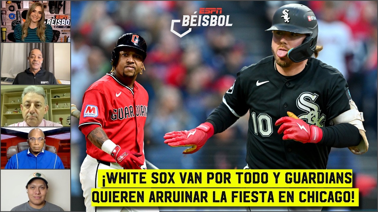 SE DEFINE TODO entre WHITE SOX y GUARDIANS. CHICAGO quiere CELEBRAR EN CASA | ESPN Beisbol