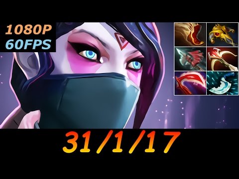 Dota 2 Templar Assassin Pro 31/1/17 (Kills/Deaths/Assists) Top MMR 787 GPM Ranked Full Gameplay