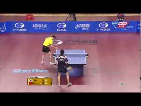 2014 Qatar Open (ms-sf) CHO Eonrae - XU Xin [Full match/High quality]