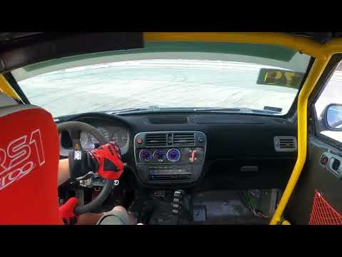 On board Igor Jorż Honda Civic JRT B16 VIII runda wwTech SuperOes Tor Kielce 2023