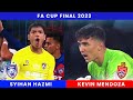 SYIHAN Hazmi vs KEVIN Mendoza - JOHOR Darul Takzim vs Kuala Lumpur City FC (KL City FC)