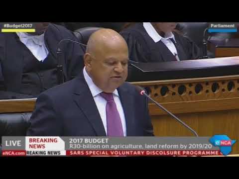 Budget2017 Pravin Gordhan on government working with private sector
