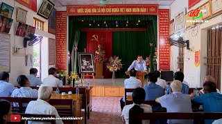 Đồng chí Bí thư Tỉnh uỷ dự sinh hoạt thường kỳ tại chi bộ 8 xã Khánh Thiện