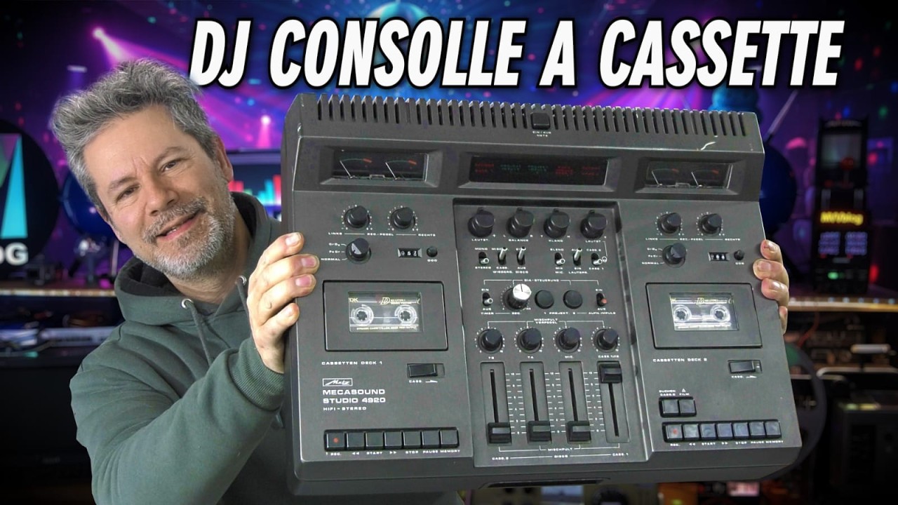 DJ Concolle a cassette - Riparo il Mecasound Studio 4920 della Metz