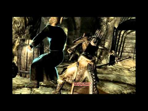 Skyrim: Sunderstone Gorge (Level 42 Argonian, Master Difficulty)