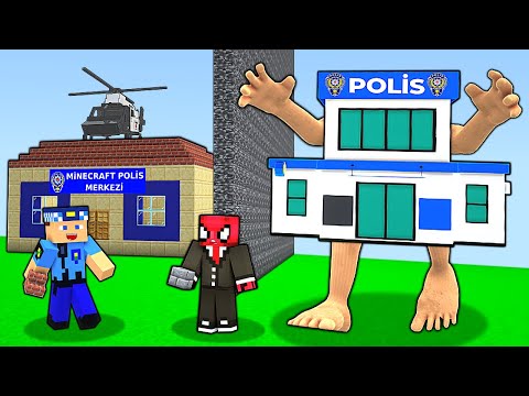Minecraft Parodileri -  I TROLLED FERİTED DURING THE BUILDING Clash!  😂 - Minecraft