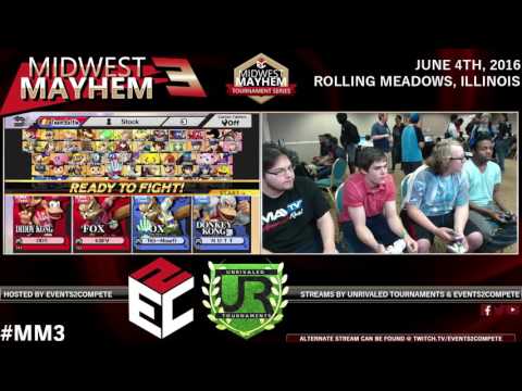 Midwest Mayhem 3 Doubles  WINNERS ROUND 2 - Angel Cortes + Ksev vs MoarD + DeuS