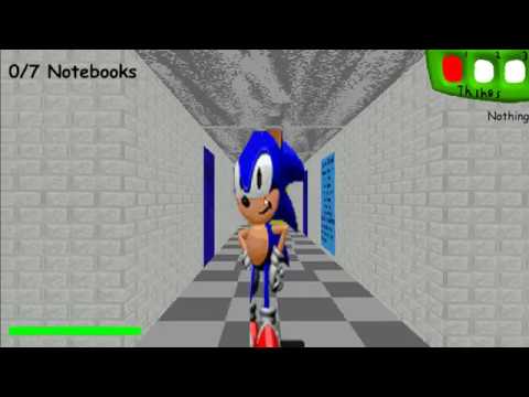 Baldi's Basics Mods - Sonic's Memehouse