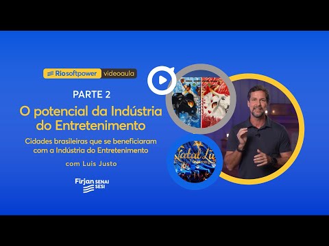 Clique para assistir #RioSoftPower: O potencial da Indústria do Entretenimento | Aula 10