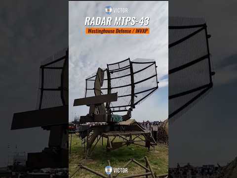 El Radar movil 3D AN/TPS-43 modernizado por INVAP con más de 450 km de alcance