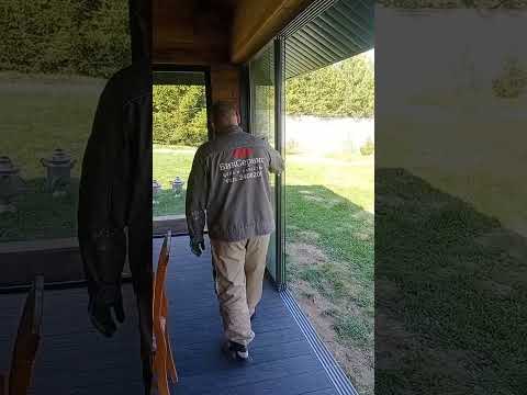 Безрамное остекление Террасы - Наша установка