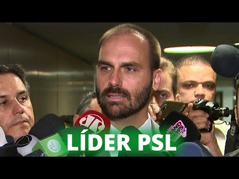 Eduardo Bolsonaro é o novo líder do PSL - 21/10/19