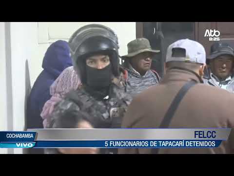 Investigan a cinco funcionarios de Tapacarí por presunta relación con bloqueos