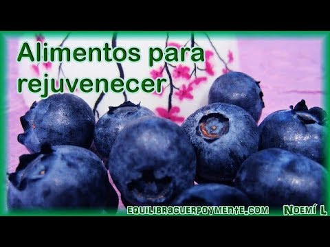 Alimentos para rejuvenecer según la ciencia