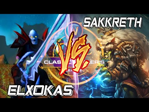 ELXOKAS VS SAKKRETH | ROGUE VS SHAMAN | Round 2 | Classic Duelers League
