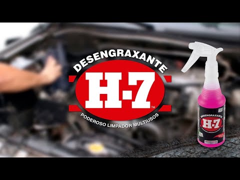 H7 Poderoso Desengraxante Multiuso Limpa Todo Tipos de Peça