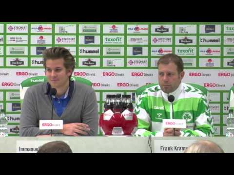 Pressekonferenz vor dem Auswärtsspiel in Darmstadt