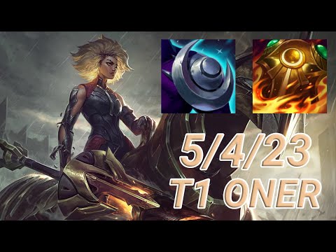 T1 Oner Rell Jungle VS Jarvan IV | KR Master Patch 13.15